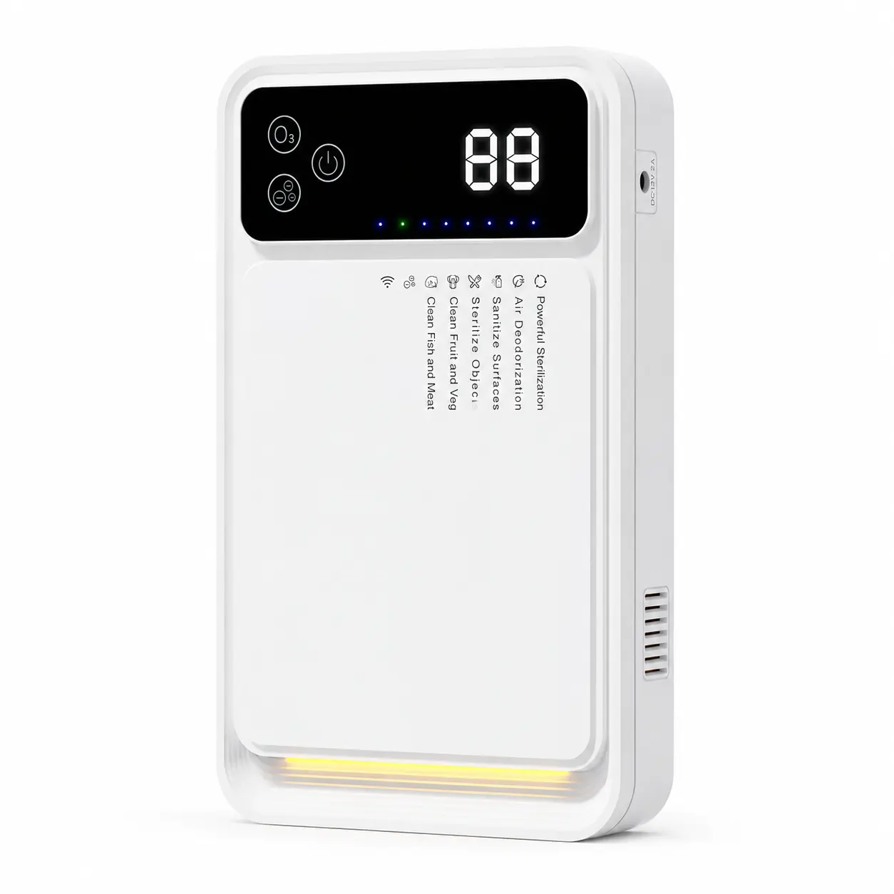 Control por aplicación móvil del generador de ozono WT-1500 para el hogar