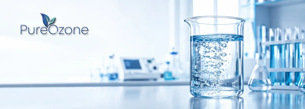 Ozono como desinfectante más potente: prueba de laboratorio PureOzone